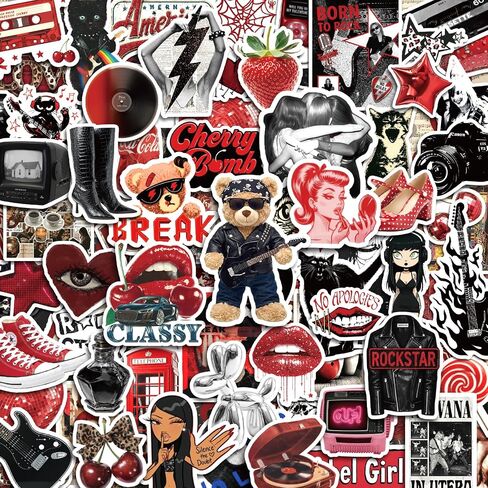 200Pcs Vintage Aesthetic Stickers for Journaling, Waterproof Vinyl Cute Sticker Pack for Adults & Teens, Scrapbooking, Journaling, Kindle, Laptop & Water Bottles in Kuwait