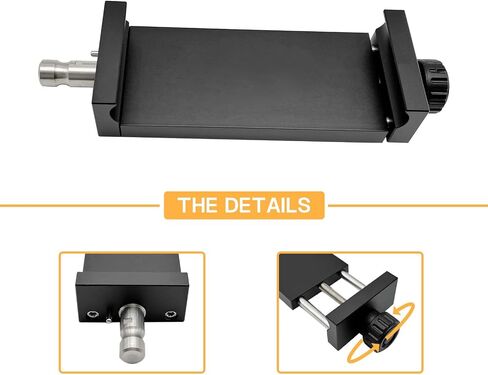 Adjustable GPS Cradle Bracket Clamp for Tablet PC GIS Data Collector, 122mm-155mm Expandable Controller Holder Mount for GNSS RTK Survey Pole in Kuwait