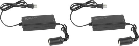 Wagan EL9903 AC to DC Power Adapter 5A 60W Power Converter 110V AC to 12V DC Cigarette Lighter Socket Adapter for 12V Car portable Fridge ETL listed in Kuwait
