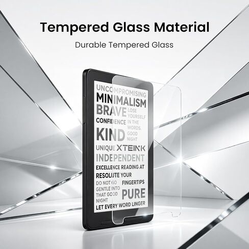 XTEINK X3 Tempered Glass Screen Protector, HD Clear for X3 E-book Reader in Kuwait