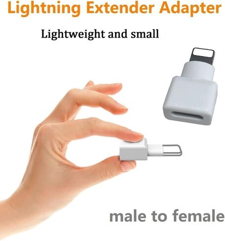 [Apple MFi Certified] Lightning Charging Extender Adapter 5 Pack in Kuwait