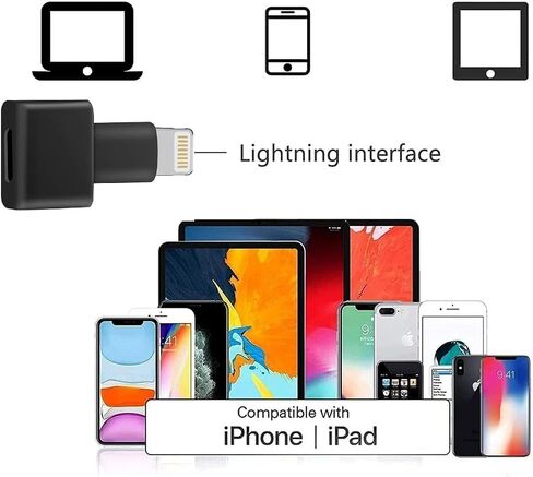 [Apple MFi Certified] Lightning Charging Extender Adapter 5 Pack in Kuwait