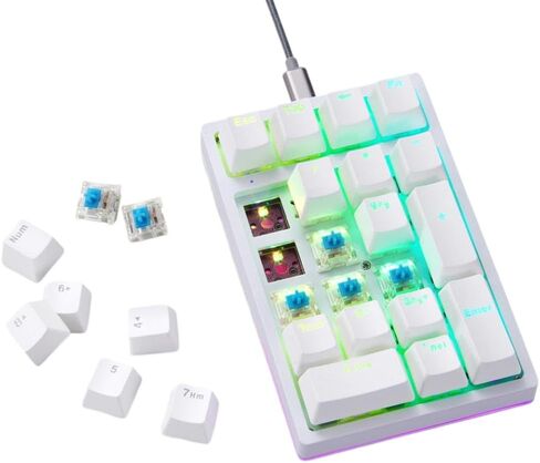 Mechanical Numeric Keypad Compatible with Laptop PC in Kuwait