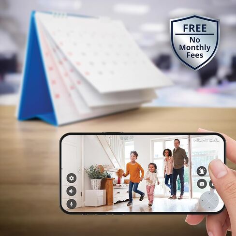 Night Owl 4 Wire Free Battery 1080p Cameras with Hub and 64gb microSD, Motion Alerts, Remote Viewing, No Monthly Fees in Kuwait