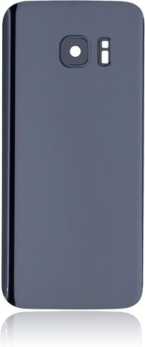 Best Shopper - Replacement Back Cover Glass with Camera Lens Compatible for Samsung Galaxy S7 (Service Pack) (Black Onyx) in Kuwait