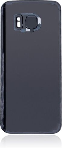 Best Shopper - Replacement Back Cover Glass with Camera Lens Compatible for Samsung Galaxy S7 (Service Pack) (Black Onyx) in Kuwait