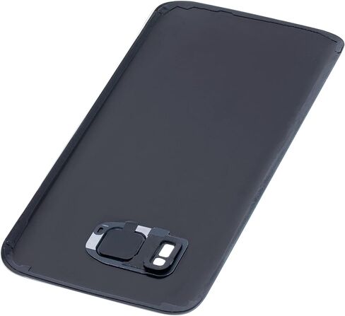 Best Shopper - Replacement Back Cover Glass with Camera Lens Compatible for Samsung Galaxy S7 (Service Pack) (Black Onyx) in Kuwait