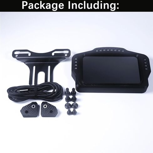 Obokidlyamor 5 inch Dashboard Touch Screen Gear Shifter for MOZA R3/R6/R9/R12; PC Multi-functional Instrument Speed Display For Logitech G29/G920/G923/RS50 Base Steering Wheel in Kuwait