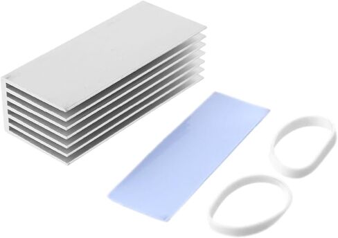 1 Set Aluminum Radiator Cooling Pad Cooler SSD Disk C26 in Kuwait