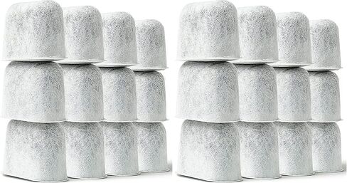K&J 12-Pack Cuisinart® Coffee Filter Replacement Charcoal Water Filters for Coffee Makers - Fits all Cuisinart and Braun BrewSense Coffee Makers in Kuwait
