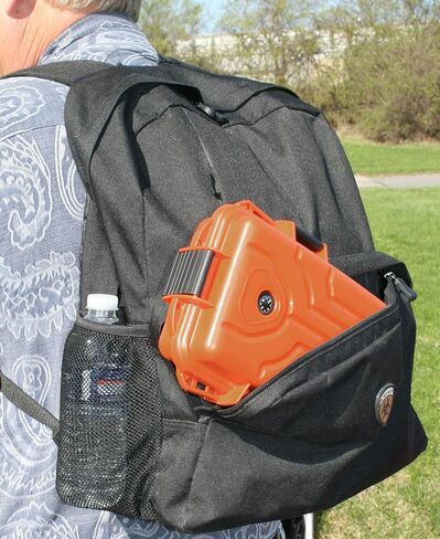 MTM Survivor Dry Box with O-Ring Seal (Orange, Large) in Saudi Arabia