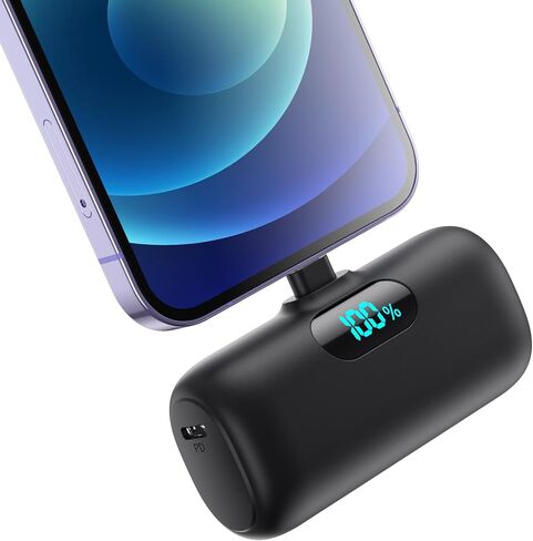 Small Portable Charger for iPhone 14/13,5000mAh PD Fast Charging Power Bank,Mini Battery Pack Portable Phone Charger Travel Essentials for iPhone 14/14 Pro Max/13/13 Pro/12 Pro/11/XS/XR/X/8/7/6 Series in Kuwait