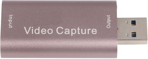 Game Capturing Card 1080P 60Hz USB Interface for Live Streaming Recording Conferences Portable Aluminium Alloy in Kuwait