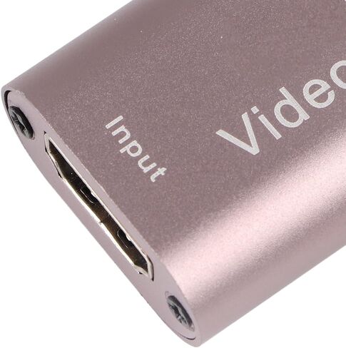 USB Capturing Card Portable 1080P 60Hz HD Input for Streaming Education Gaming Aluminium Alloy in Kuwait
