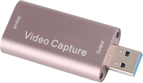 Video Capturing Card HighDefinition 1080P 60Hz USB Device for Live Streaming Gaming Teaching Aluminium Alloy in Kuwait