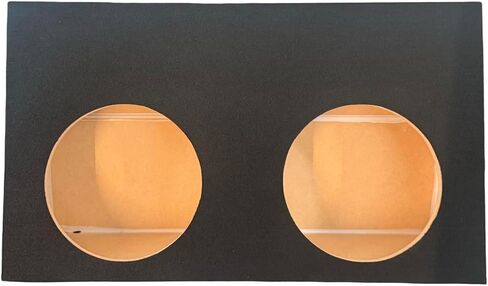 Compatible with 2005-2023 Tacoma Double Cab- Dual 10" Sealed Sub Box Enclosure-Passengers Side in Kuwait