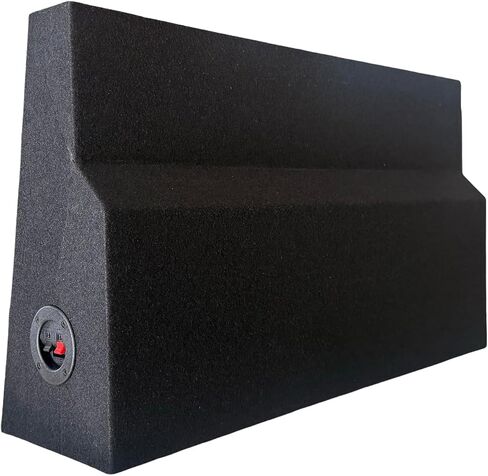 Compatible with 2005-2023 Tacoma Double Cab- Dual 10" Sealed Sub Box Enclosure-Passengers Side in Kuwait