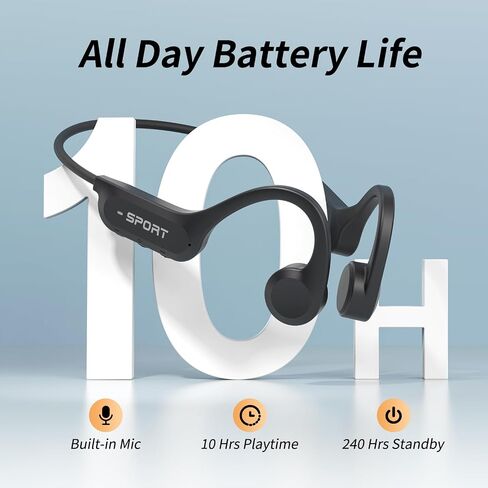 CXK Bone Conduction Headphones Bluetooth 6.0 Open Ear Wireless with Mic in Kuwait