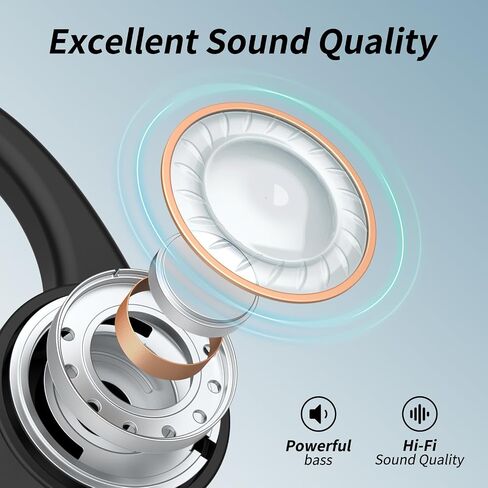 CXK Bone Conduction Headphones Bluetooth 6.0 Open Ear Wireless with Mic in Kuwait