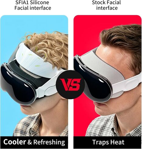 Globular Cluster Silicone Facial Interface Compatible with Apple Vision Pro in Kuwait