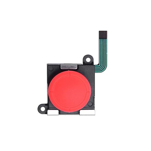 Best Shopper - Replacement Right Left 3D Analog Joystick Thumbstick (Single) Compatible With Nintendo Switch/Switch Lite/Switch OLED - Red in Kuwait