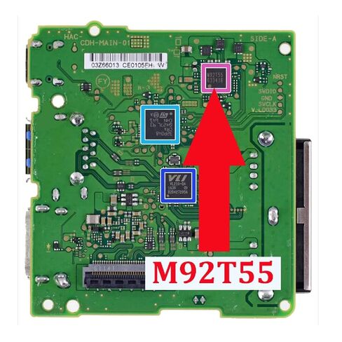 Replacement M92T55 IC Chip on HDMI PCB Motherboard for Nintendo Switch, Repair Parts M92T55 IC Chip for NS Switch in Kuwait