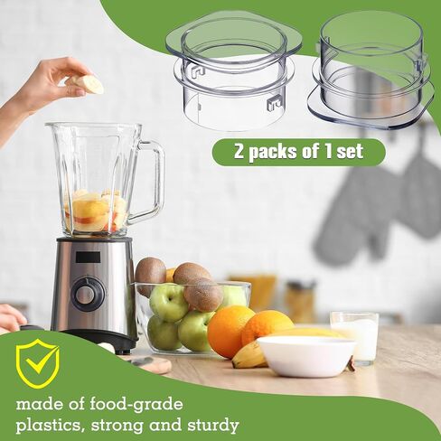 2 Packs Blender Lid Filler Cap Compatible with Oster Jar in Kuwait