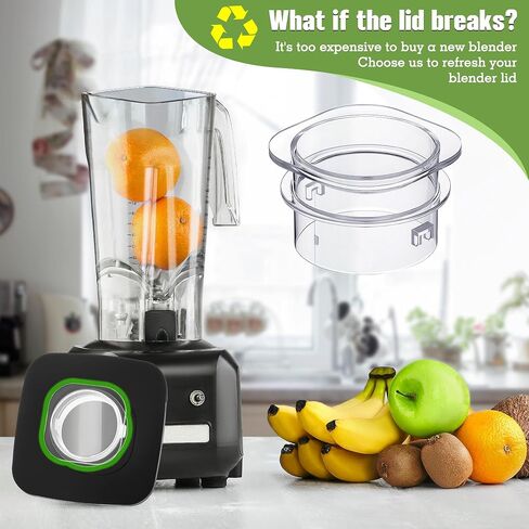 2 Packs Blender Lid Filler Cap Compatible with Oster Jar in Kuwait