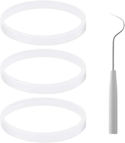 3.94 inch Rubber Gasket Replacement Seal O Ring for Ninja Blender, 3 Pack in Kuwait