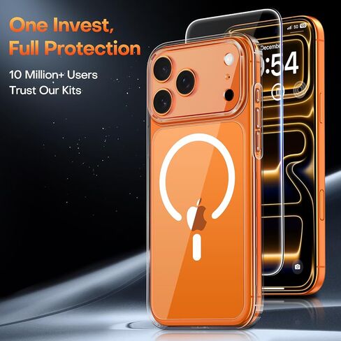 TAURI for iPhone 17 Pro Max Case, Compatible with MagSafe, Clear in Saudi Arabia