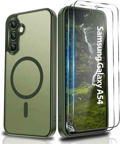 for Samsung Galaxy A42 Case Magnetic,MagSafe Fit,Black in Kuwait