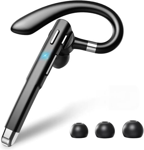 Hsility Bluetooth Headset with USB Type C 270 Degrees Rotatable Microphone for Truck Driver Bussiness and Travel in Kuwait