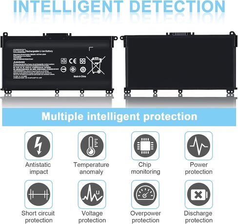 TSKYBEAR HTO3XL Laptop L11119-855 HT03XL Battery Compatible with HP Pavilion 14 15 17 15-CS 15-DA 15-DB Series 15-DA0012DX 14-CE0068ST 15-CS3073CL 15-CS3153CL 15-CS2064ST 15-DA0014DX HT03041XL in Kuwait