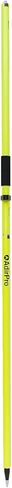 AdirPro 2m Aluminum GPS Rover Rod | 2-Piece Design GPS Pole with 5/8"-11 Threading | for RTK GPS/GNSS Land Surveying & Engineering | Includes Level Vial & Carrying Case | Fluorescent Yellow in Saudi Arabia