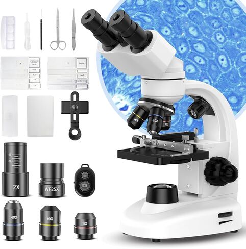 PalliPartners Compound Binocular Microscope for Adults, Professionals&Kids in Kuwait