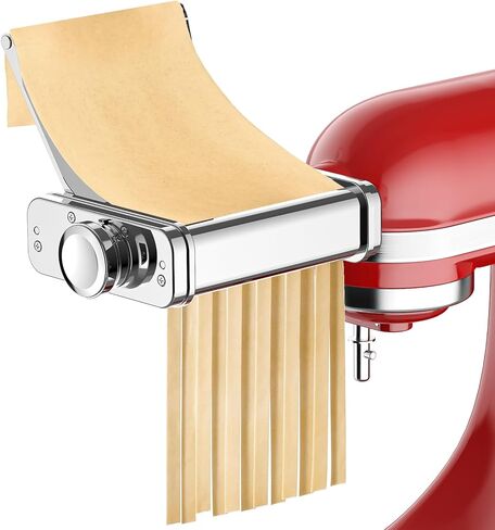 Pasta Attachment for KitchenAid Stand Mixer, 3-in-1 Food-Grade Pasta Maker in Kuwait