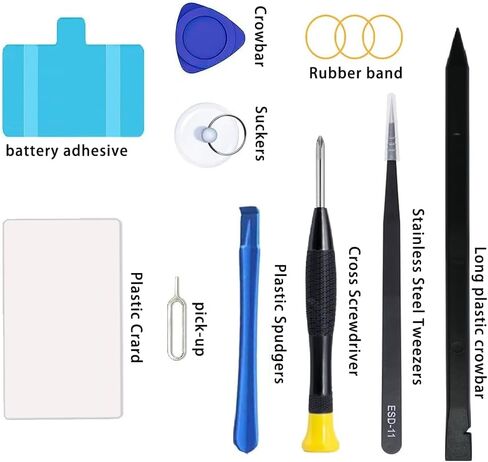 Moto G7 Power Battery,Upgraded New Battery Replacement for Moto G7 Power XT1955 JK50 G Power 2021 Professional Replacement Tool Kits in Kuwait