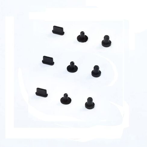 3Sets Dust Plugs for Sony Walkman NW-ZX700 NW-ZX706 NW-ZX707 Port Cover 3.5MM 4.4MM Type C Jack in Kuwait