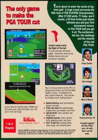 PGA Tour Golf - Sega Genesis in Kuwait