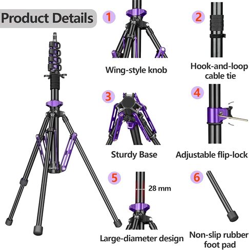 FreeSea MT-Zero Aluminum Photography Light Stand, Mini Portable Tripod in Kuwait