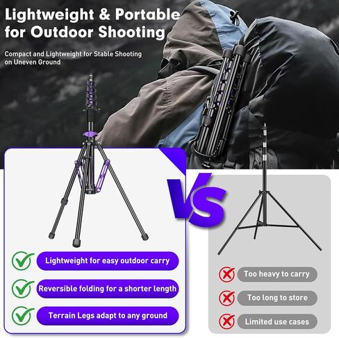 FreeSea MT-Zero Aluminum Photography Light Stand, Mini Portable Tripod in Kuwait
