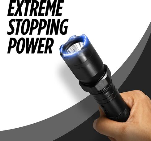 Diablo 2 Stun Gun Self Defense with LED Flashlight, Rechargeable Battery in Kuwait