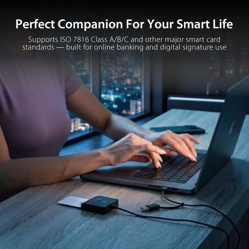 j5create Universal Smart Card/CAC Reader, TAA Compliant in Kuwait