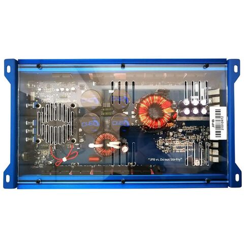 DOWN4SOUND JP8 V1.5 - Blue | 800+ WRMS CAR Amplifier in Kuwait
