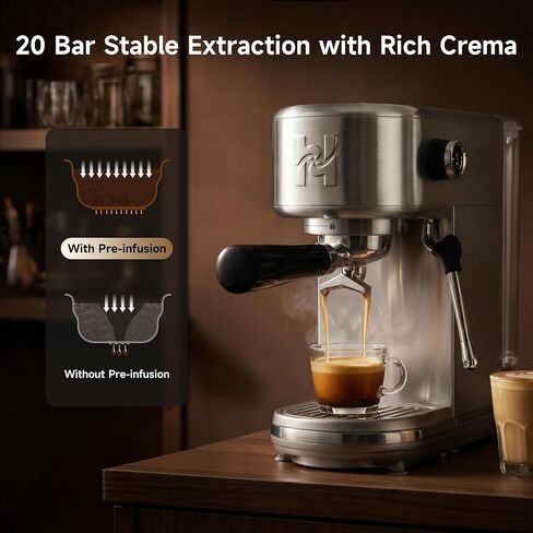 HIBREW H10B Lite Programmable Espresso Machine with LED Display in Kuwait