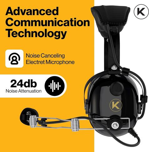 P1 General Aviation Headset for Pilots, and Silicone Gel Ear Seal Replacement for Aviation in Kuwait