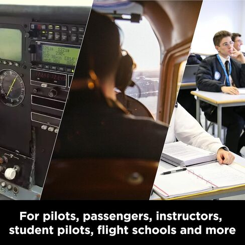 P1 General Aviation Headset for Pilots, and Silicone Gel Ear Seal Replacement for Aviation in Kuwait