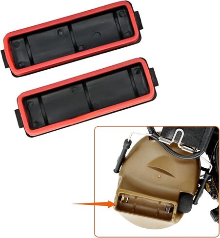 1 Pair Battery Covers for ComTa II Tactical Headsets in Kuwait