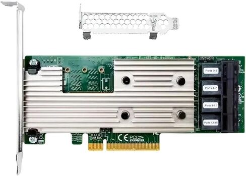 9305-16I Sata SAS 16-Port 12Gb/S Host Bus Adapter Pcie 3.0 X8 It Mode in Kuwait