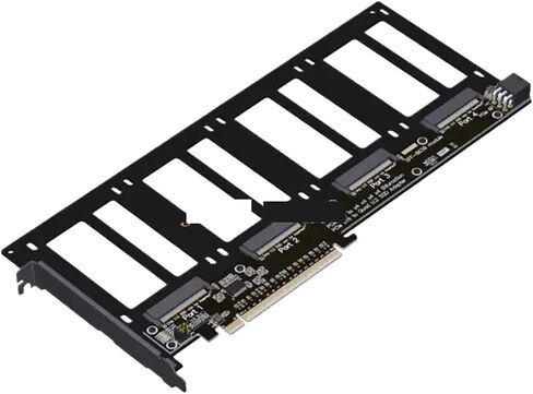 LX0B PCIe5.0 X16 to 4‑Port EDSFF Split Expansion Card(R37D) in Kuwait